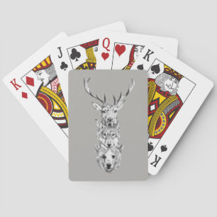 Jeu De Cartes Trio animal sauvage