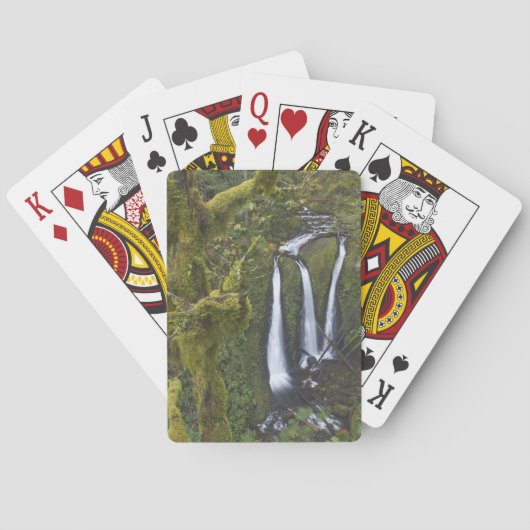 Jeu De Cartes Triple Falls, gorge du Columbia (dos)