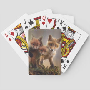 Jeu De Cartes Triplés renards
