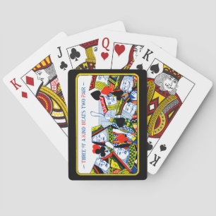 Jeu De Cartes Trois d'une sorte