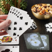 Jeu De Cartes trois fleurs blanches (In Situ)