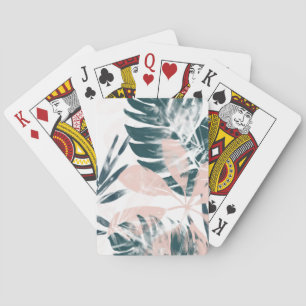 Jeu De Cartes Tropical Blush