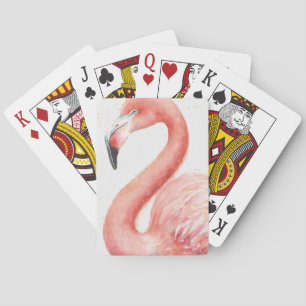 Jeu De Cartes Tropical   Pink Flamingo