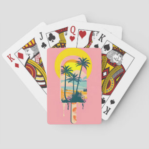 Jeu De Cartes Tropical Summer Sunset Sweets Paradise