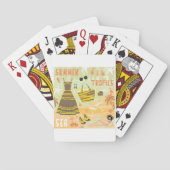 Jeu De Cartes Tropiques d'été (dos)