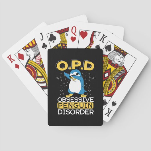 Jeu De Cartes Trouble obsessionnel des pingouins (dos)