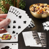 Jeu De Cartes Troupeau de bétail et ciel couvert 2 (In Situ)