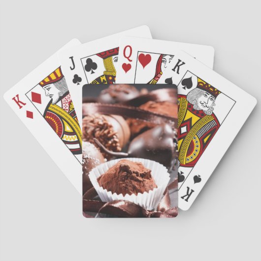 Jeu De Cartes Truffes au chocolat (dos)