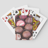 Jeu De Cartes Truffes de bonbons au chocolat (dos)