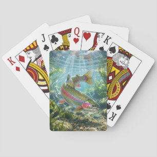Jeu De Cartes Truite arc-en-ciel