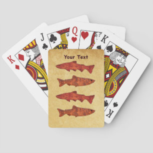 Jeu De Cartes Truite rustique