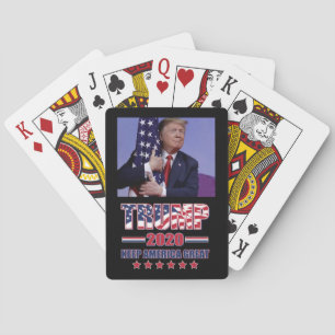 Jeu De Cartes Trump 2020 Garder l'Amérique grande