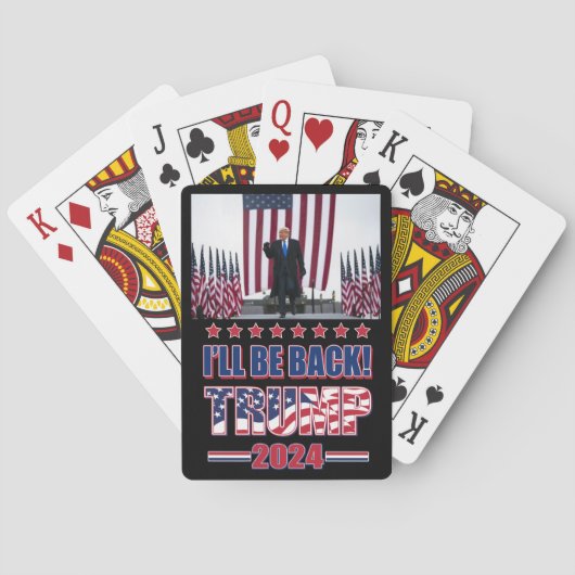 Jeu De Cartes Trump 2020 sera de retour (dos)