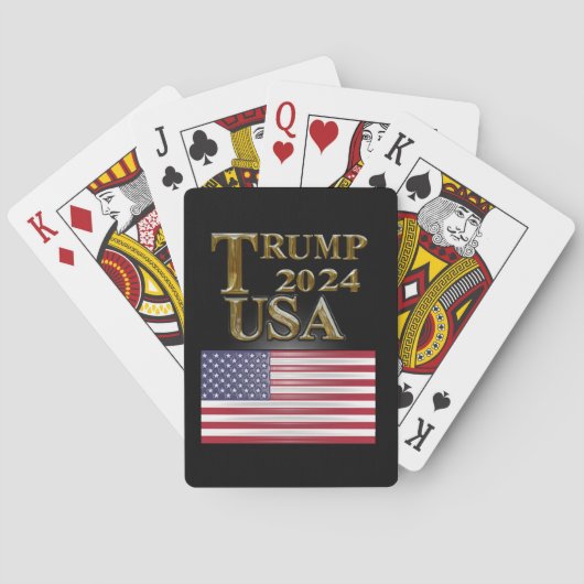 JEU DE CARTES TRUMP 2024 (dos)
