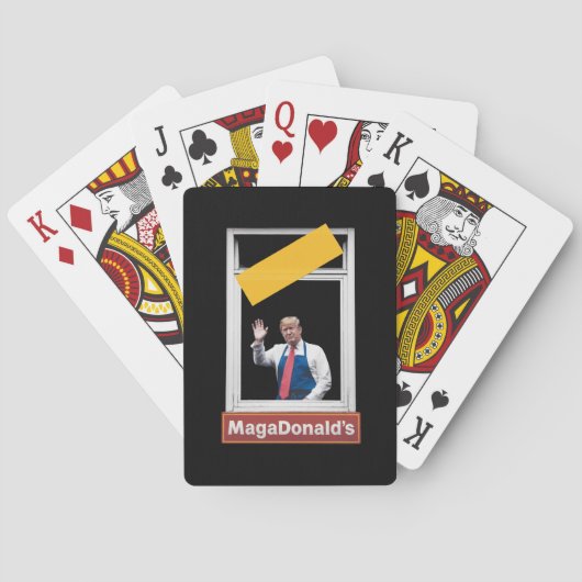 Jeu De Cartes Trump 2024 de MAGADonald (dos)