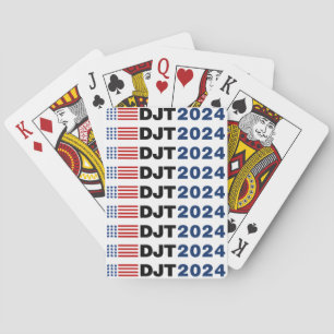 Jeu De Cartes Trump 2024 DJT