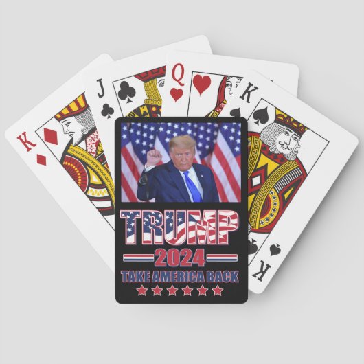 Jeu De Cartes Trump 2024 : Reprendre l'Amérique (dos)