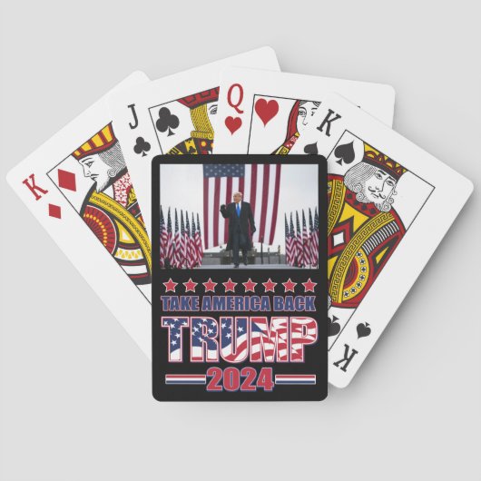 Jeu De Cartes Trump 2024 Tak America (dos)