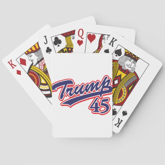 Jeu De Cartes Trump 45 ! (dos)