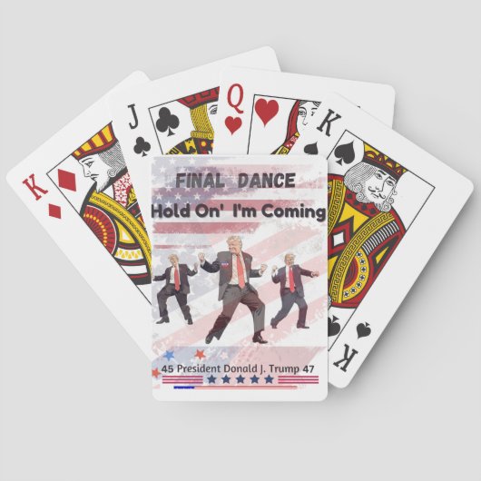 Jeu De Cartes Trump Élections Classique Jouer Aux Cartes (dos)