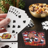 Jeu De Cartes Trump jouant aux cartes (In Situ)