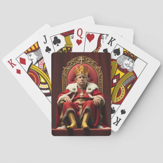 JEU DE CARTES TRUMP KING (dos)