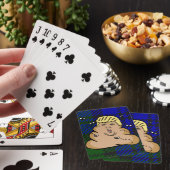 Jeu De Cartes trump plaid poop (In Situ)