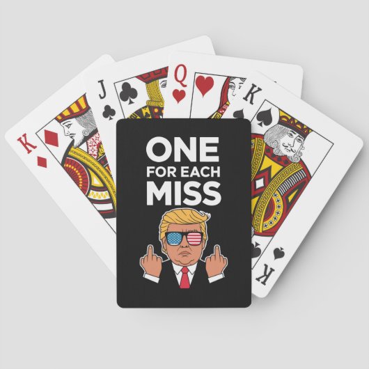 Jeu De Cartes Trump Un Pour Chaque Miss (dos)