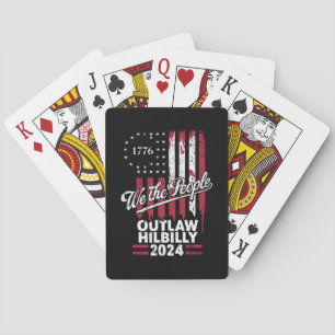 Jeu De Cartes Trump Vance 2024 Donald Trump hors la loi Hillbill