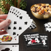 Jeu De Cartes Trump Vance 2024 Vote Élection Trump 2024 (In Situ)