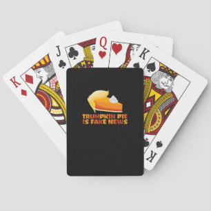 Jeu De Cartes Trumpkin Citrouille tarte drôle Thanksgiving Fitti