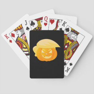 Jeu De Cartes Trumpkin rend Halloween grand