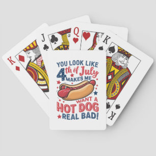 Jeu De Cartes Tu As L'Air 4 juillet Me Fait Vouloir Un Chien Cha