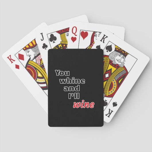 Jeu De Cartes Tu Whines et je Vins (dos)