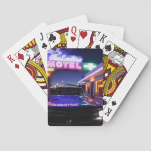 Jeu De Cartes Tucumcari, Nouveau Mexique, Etats-Unis. Itinéraire