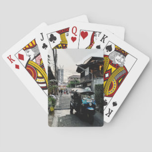 Jeu De Cartes Tuk Tuk À Bangkok Thaïlande