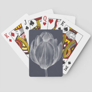 Jeu De Cartes Tulipe monochrome I