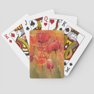 Jeu De Cartes Tulipes au milieu