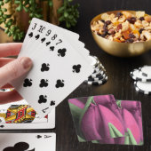 Jeu De Cartes Tulipes pourpres (In Situ)