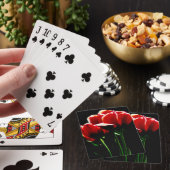 Jeu De Cartes Tulipes rouges (In Situ)