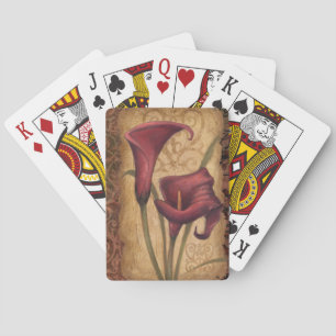 Jeu De Cartes Tulipes rouges I