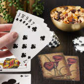 Jeu De Cartes Tulipes rouges II (In Situ)