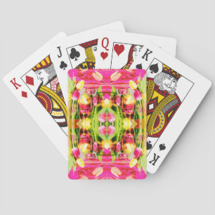 Jeu De Cartes TULIPS - Tulipes colorées d'art fractal -