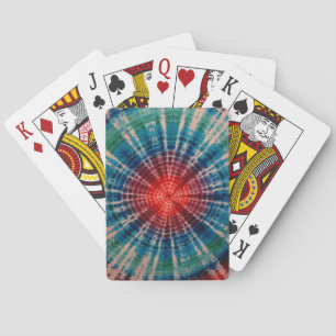 Jeu De Cartes Tunnel Tie Dye Bicycle Lecture Cartes