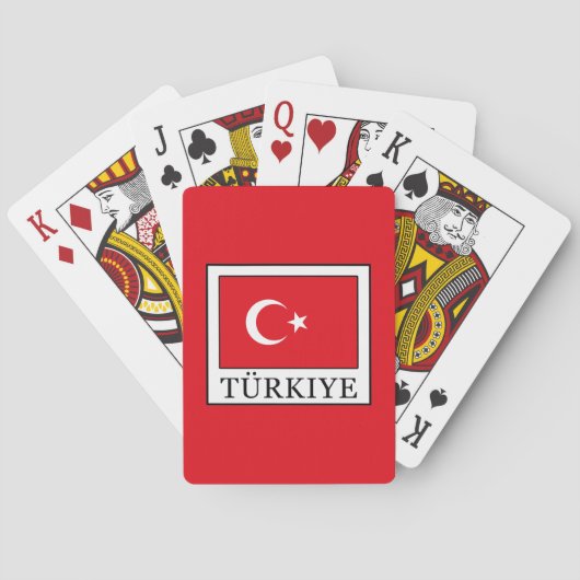 Jeu De Cartes Türkiye (dos)