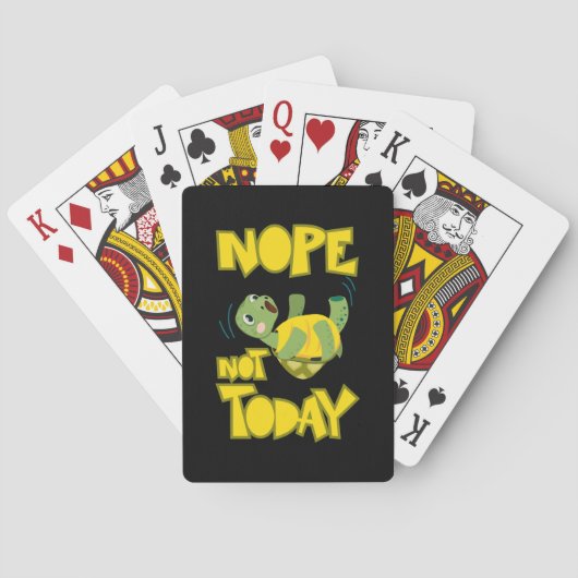 Jeu De Cartes Turlte Lover | Turtle Pas Aujourd'Hui (dos)
