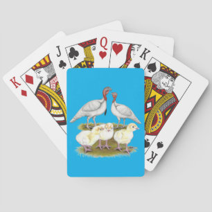 Jeu De Cartes Turquie Mini famille blanche