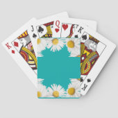 Jeu De Cartes Turquoise Daisy (dos)