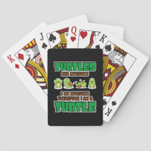 Jeu De Cartes Turtle Lover Les tortues sont géniales