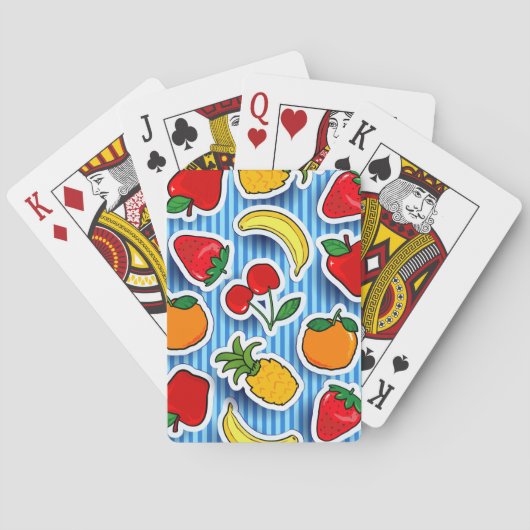 Jeu De Cartes Tutti frutti, jouer aux cartes (dos)